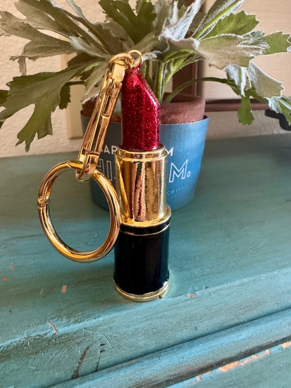 Sephora BaubleBar Lipstick Bag Charm Limited Edition